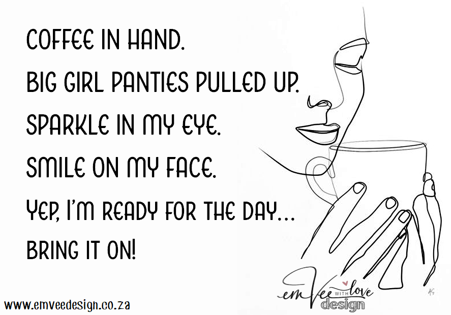 BIG GIRL PANTIES ON