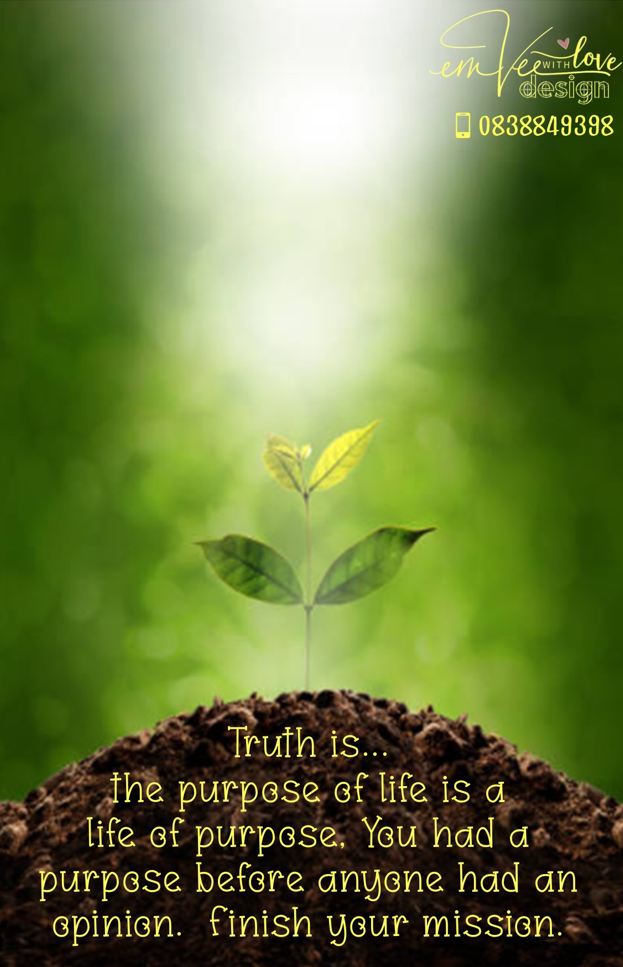 LIFE OF PURPOSE